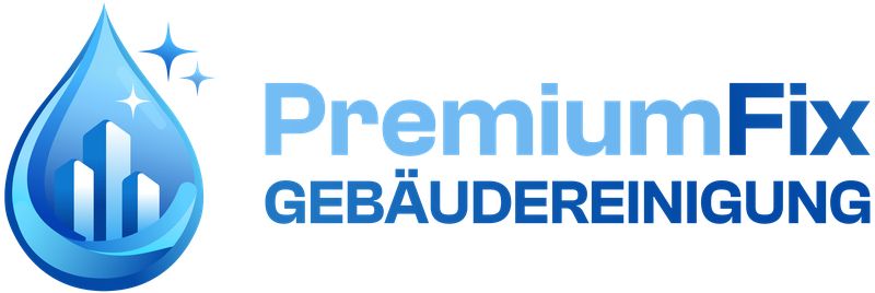 Logo der Firma PremiumFix Gebäudereinigung aus Düsseldorf auf dem Branchenportal Hausmeisterdienste.net
