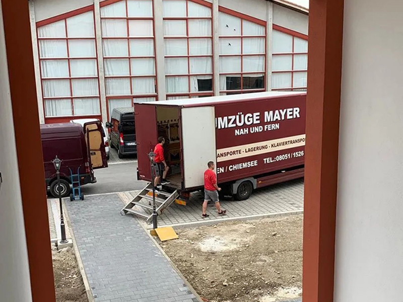 Beispielarbeit von Umzüge Mayer - veröffentlicht auf Hausmeisterdienste.net