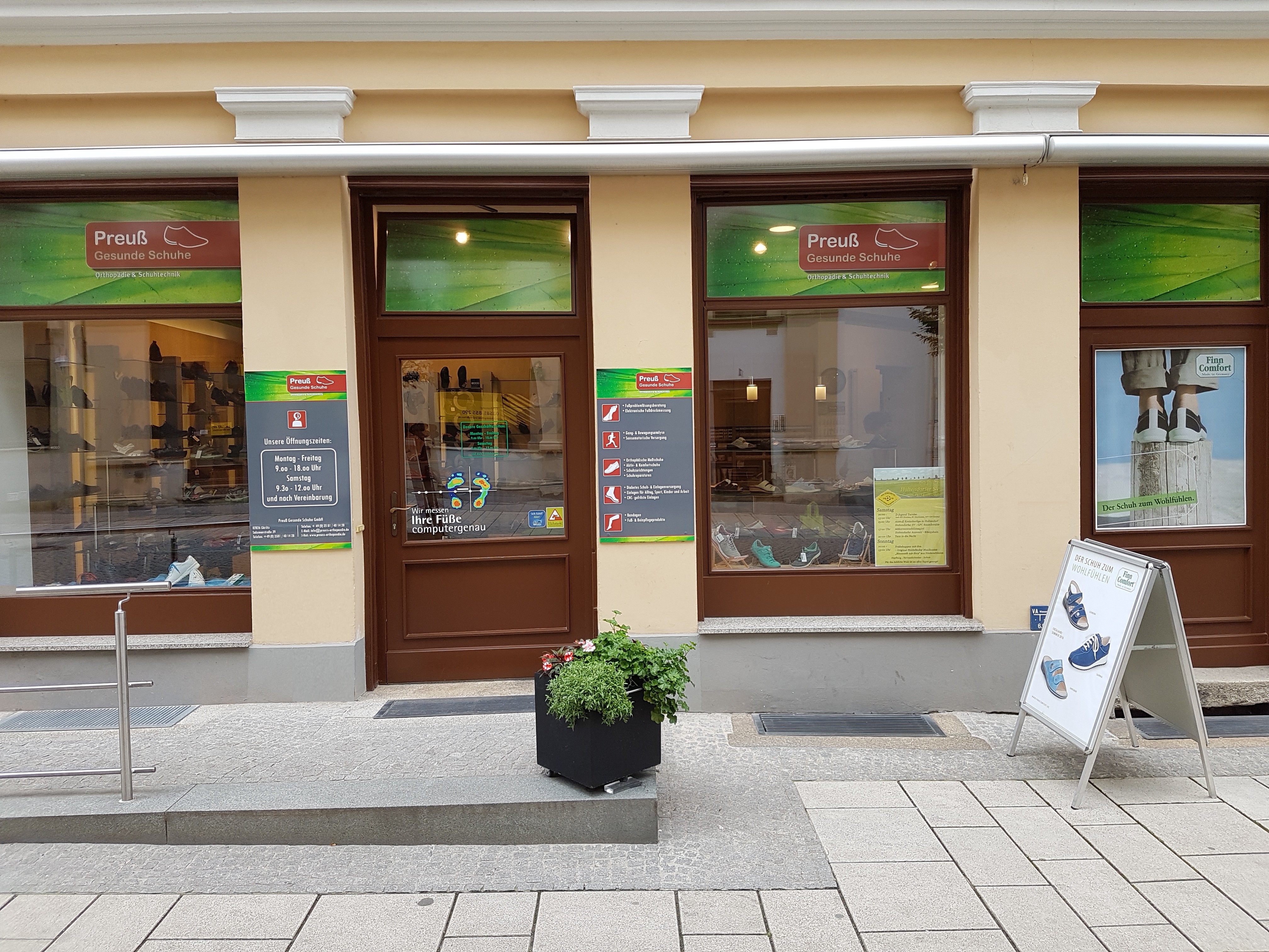 Beispielarbeit von Preuß Gesunde Schuhe GmbH - veröffentlicht auf Sanimio.de