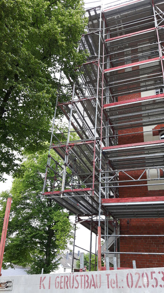 Beispielarbeit von Gerüstbau Iserlohn e. K. - veröffentlicht auf Geruestbau.org