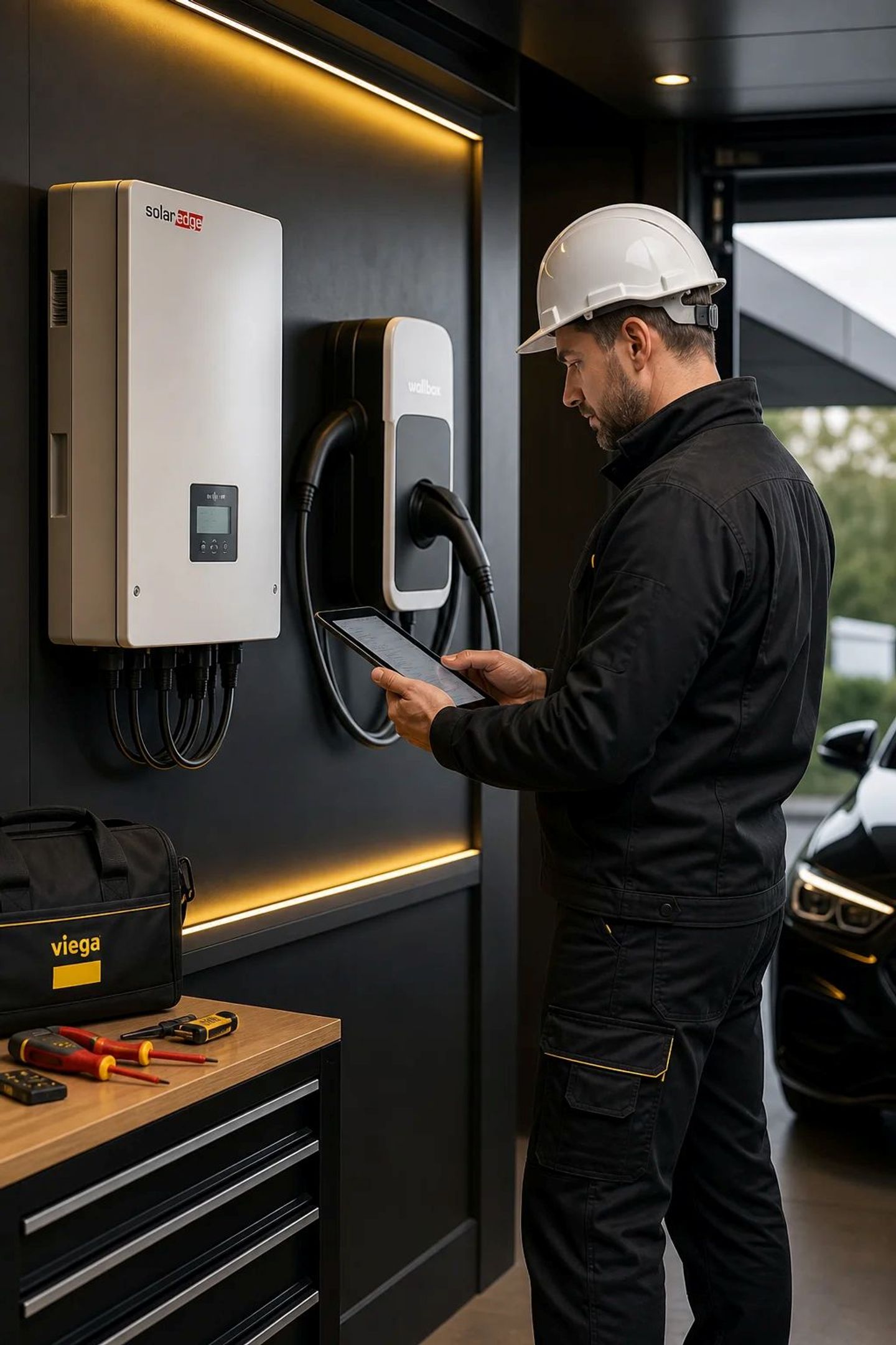 Beispielarbeit von Elektro Sommer - veröffentlicht auf Elektriker.org