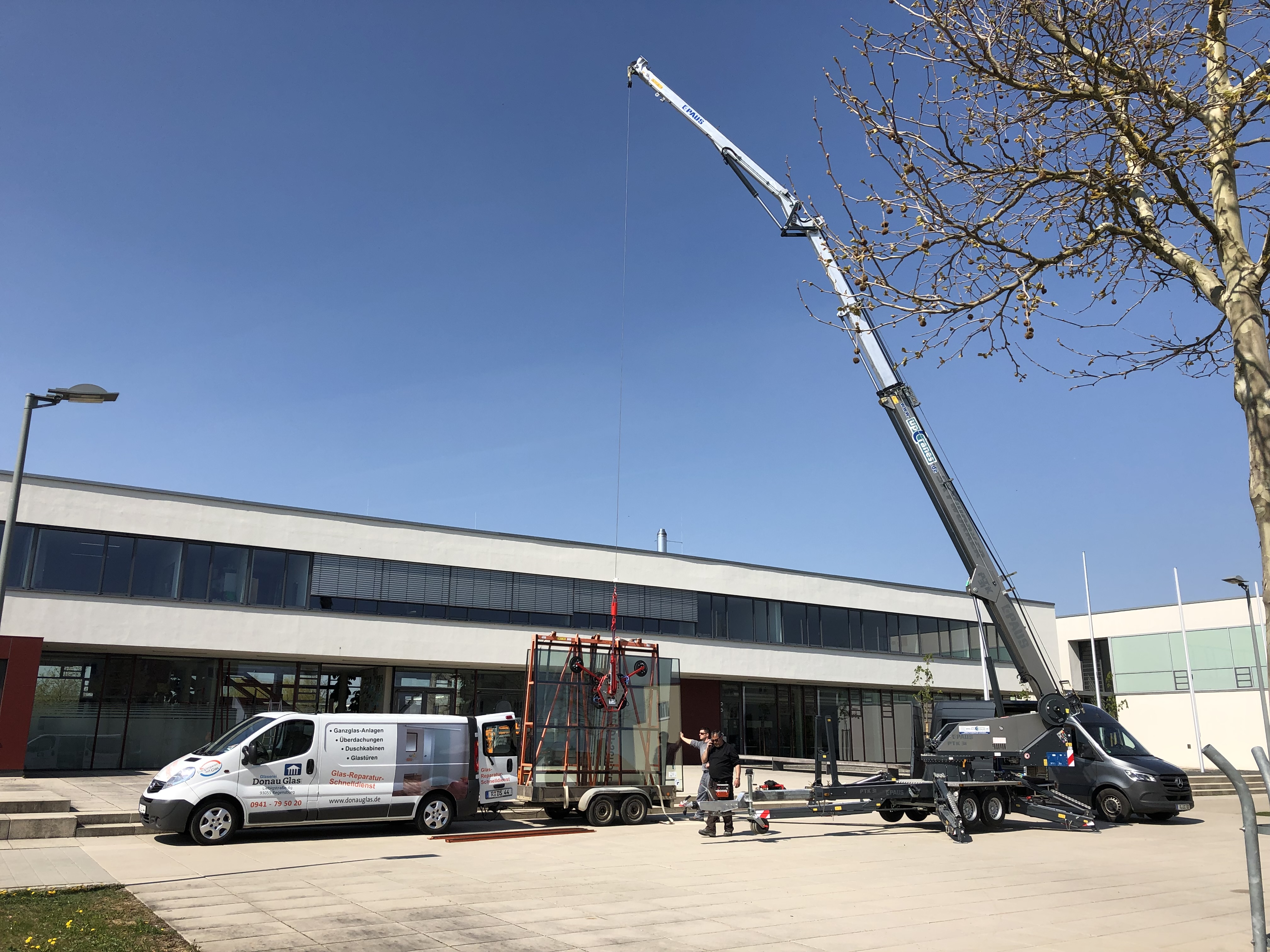 Beispielarbeit von Donau Glas OHG | Inh. Gebr. Hemm - veröffentlicht auf Glaserei.org