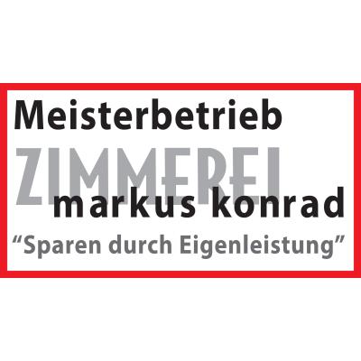 Logo der Firma Zimmerei Markus Konrad aus Konnersreuth auf dem Branchenportal Tischler-Schreiner.org