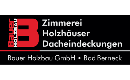 Bauer Holzbau GmbH Zimmerei - Holzhäuser - Dacheindeckungen - LOGO