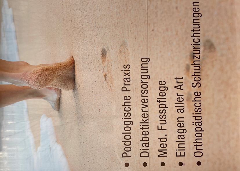 Beispielarbeit von Podologie Fenner - gut gehen - veröffentlicht auf Sanimio.de