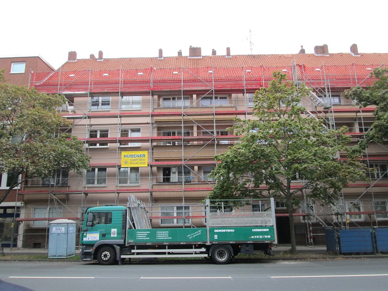 Beispielarbeit von Karl-Heinz Hübener GmbH - veröffentlicht auf Geruestbau.org