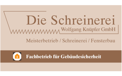 Logo der Firma Schreinerei Wolfgang Knüpfer GmbH aus Meerbusch auf dem Branchenportal Tischler-Schreiner.org