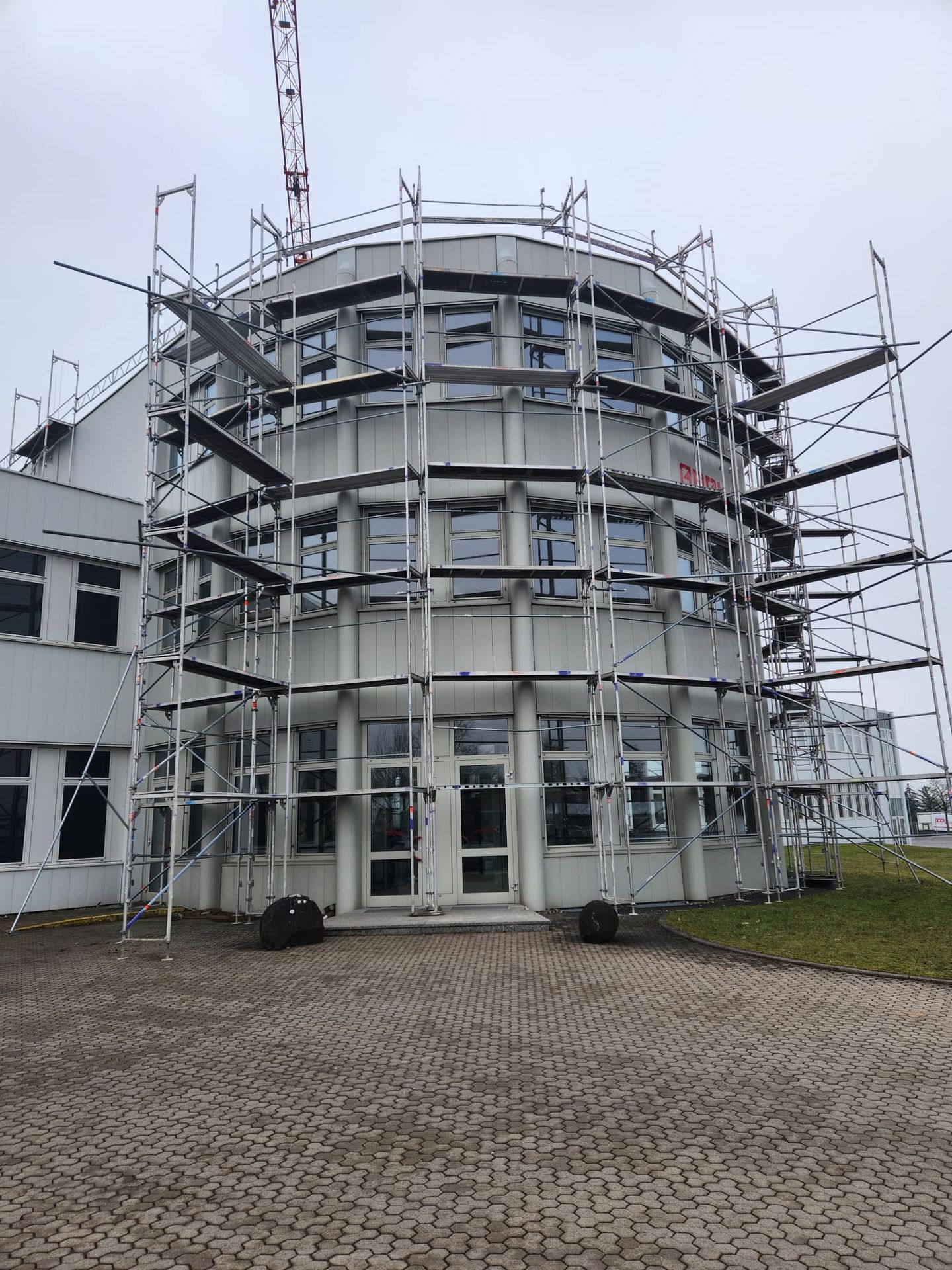 Beispielarbeit von Gerüstbau Strobel GmbH & Co. KG - veröffentlicht auf Geruestbau.org