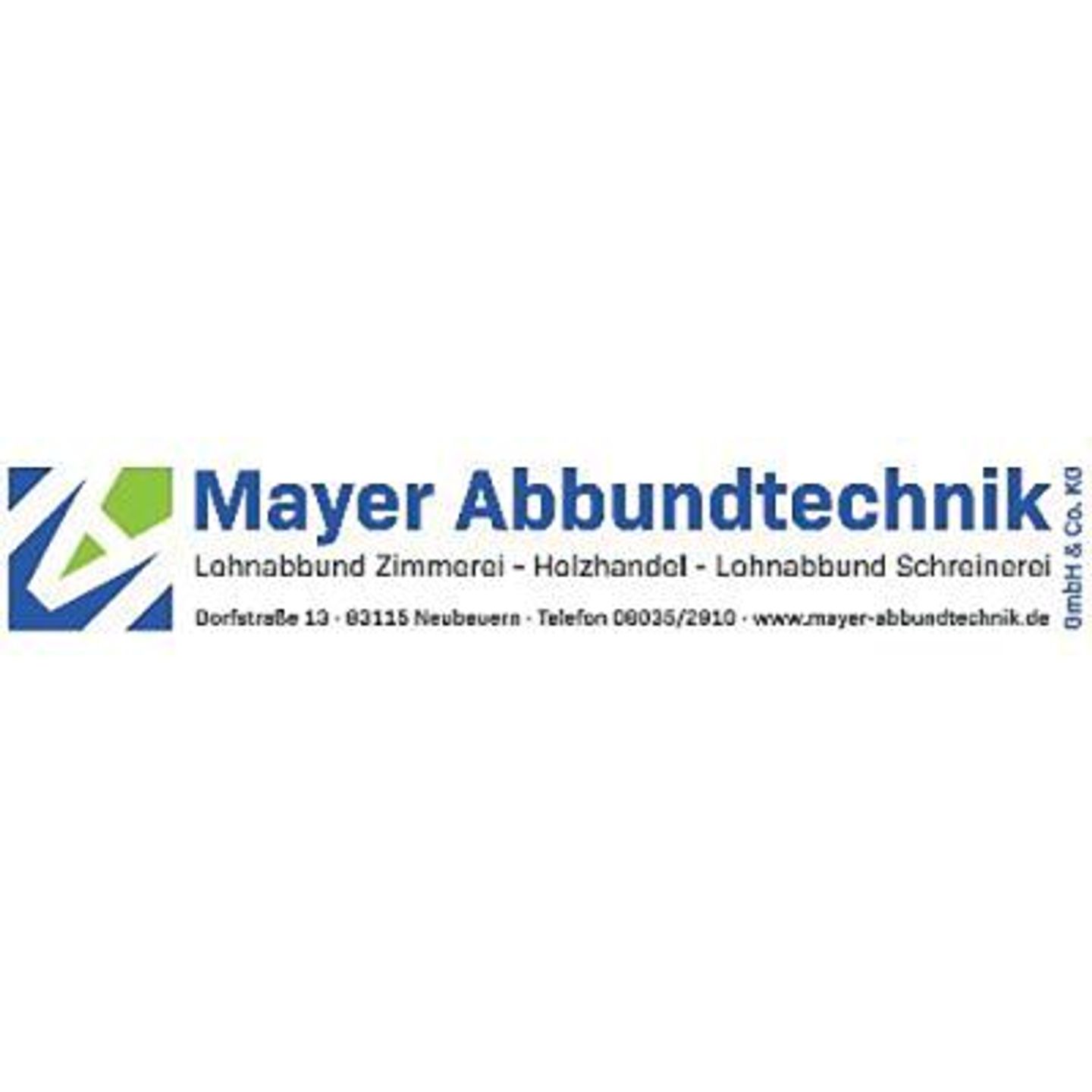 Logo der Firma Mayer Abbundtechnik GmbH & Co. KG aus Neubeuern auf dem Branchenportal Tischler-Schreiner.org