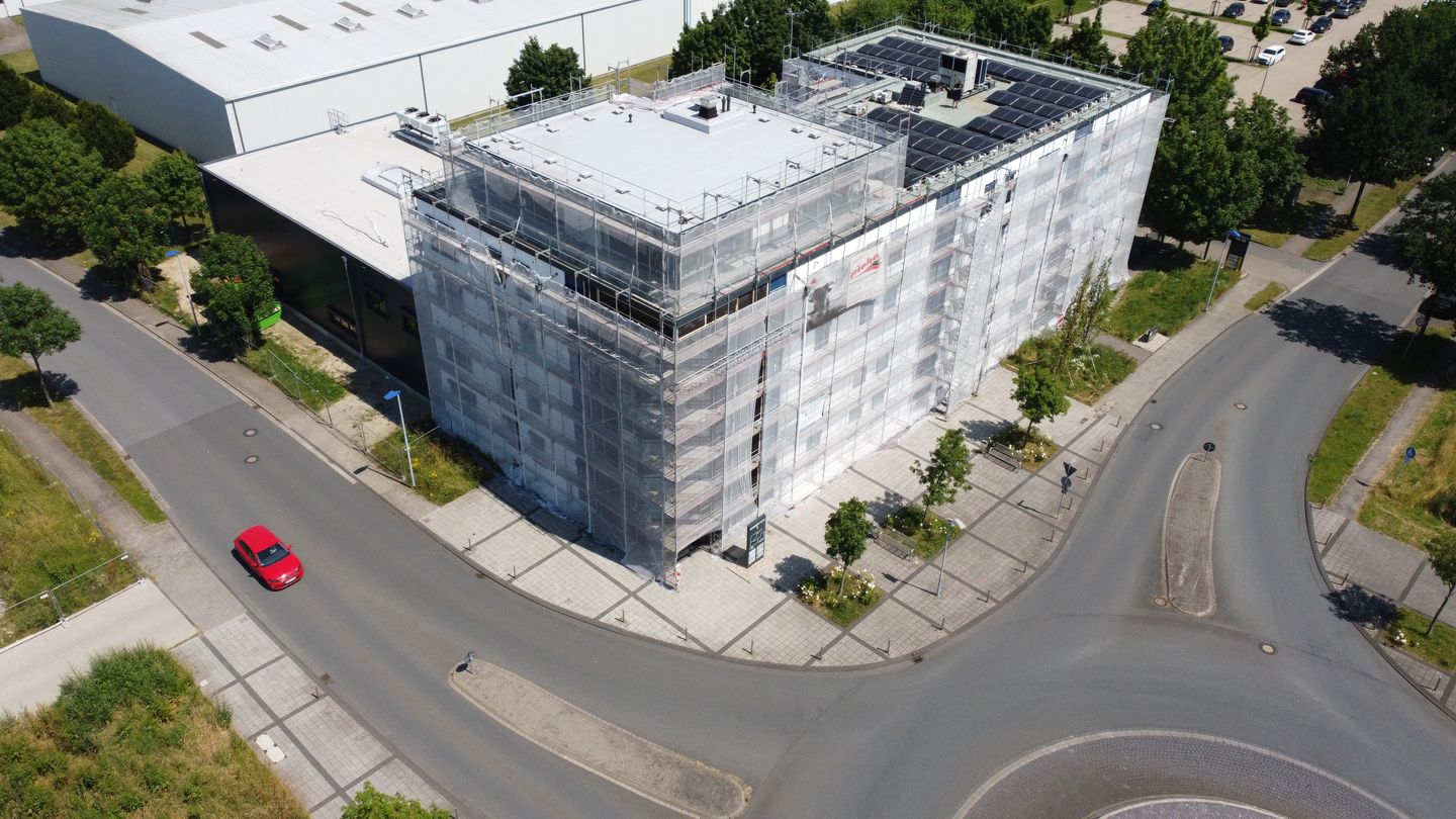 Beispielarbeit von Gerüstbau Schmidt GmbH - veröffentlicht auf Geruestbau.org