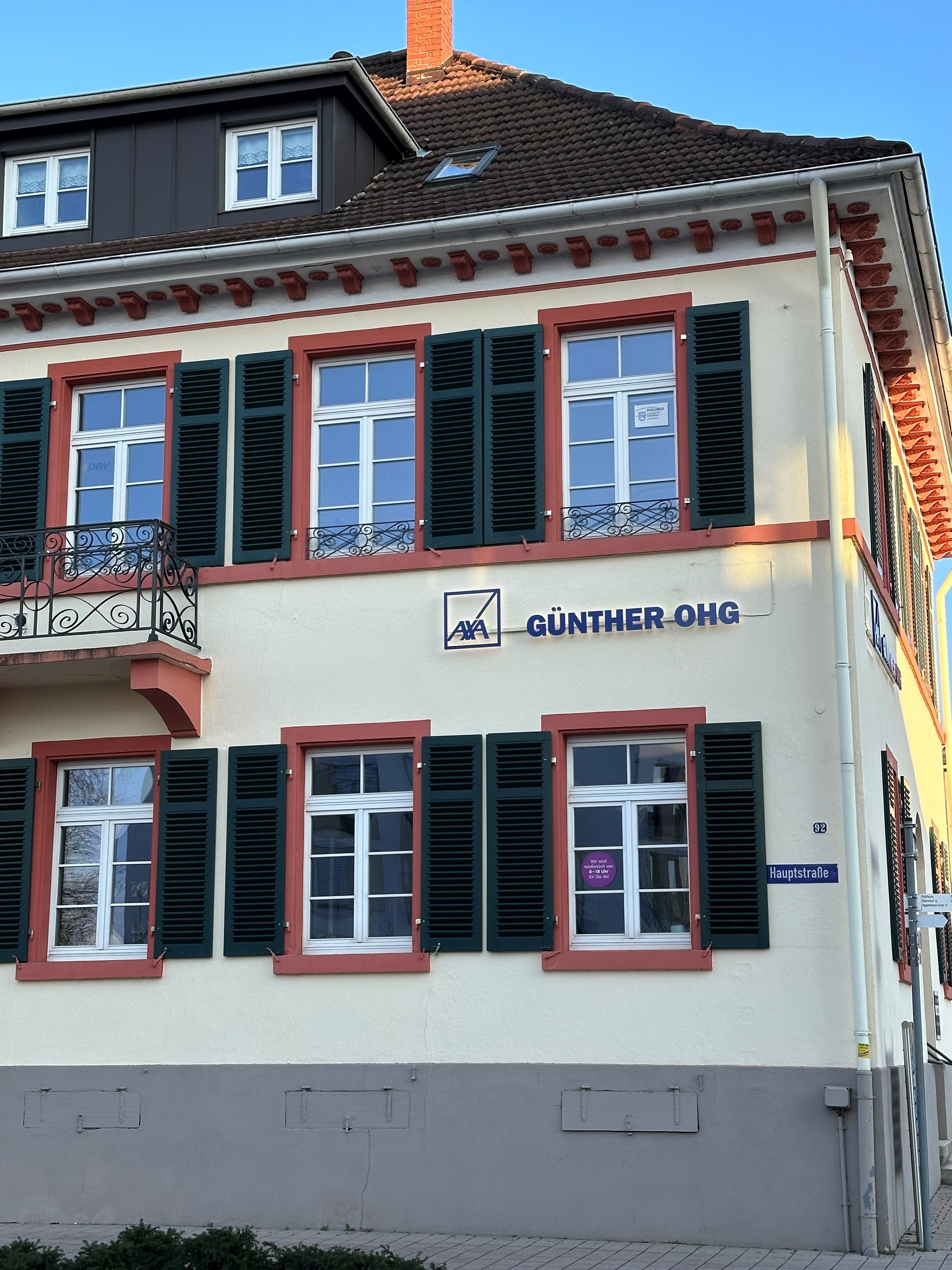 Beispielarbeit von AXA-Geschäftsstelle Günther oHG - veröffentlicht auf Finanzberater.net