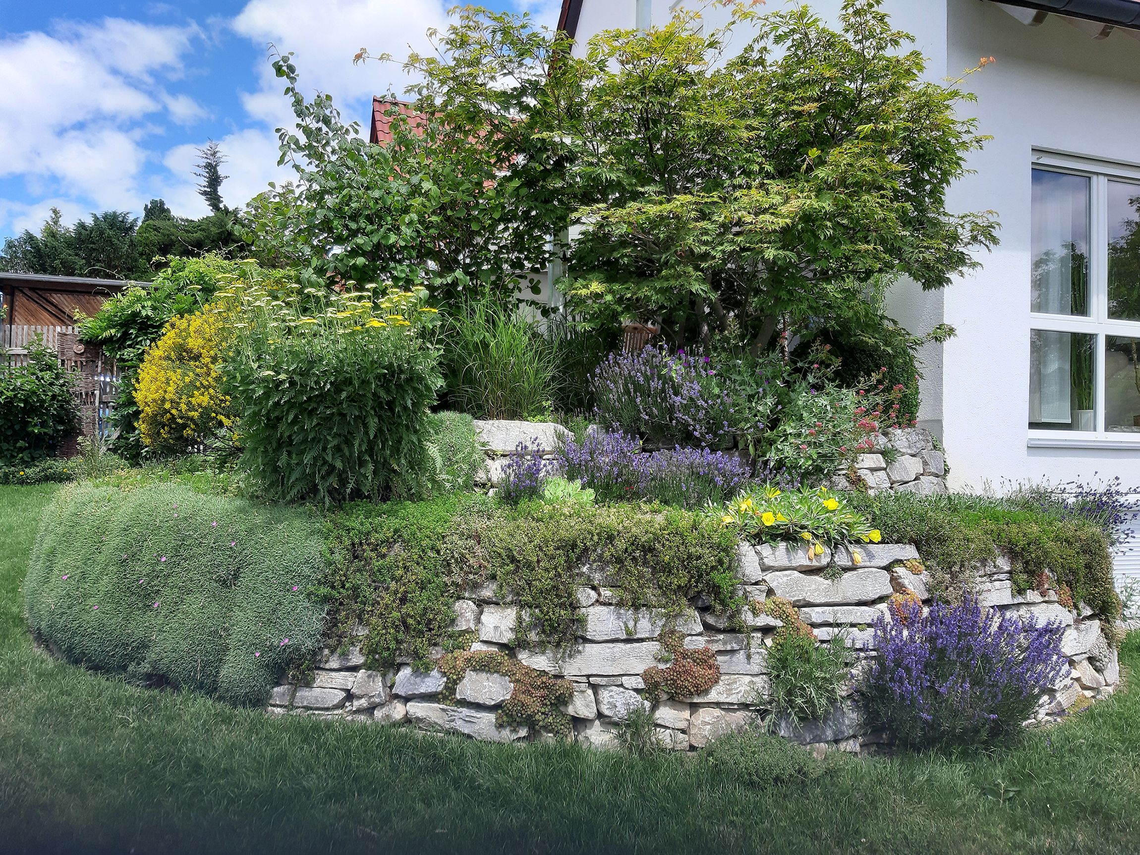 Beispielarbeit von Kamlah Gartengestaltung - veröffentlicht auf Gartenbau.org