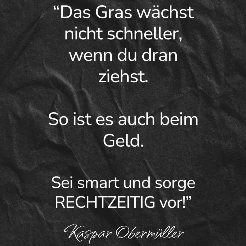Beispielarbeit von Der Rentenverdoppler Kaspar Obermüller - veröffentlicht auf Finanzberater.net