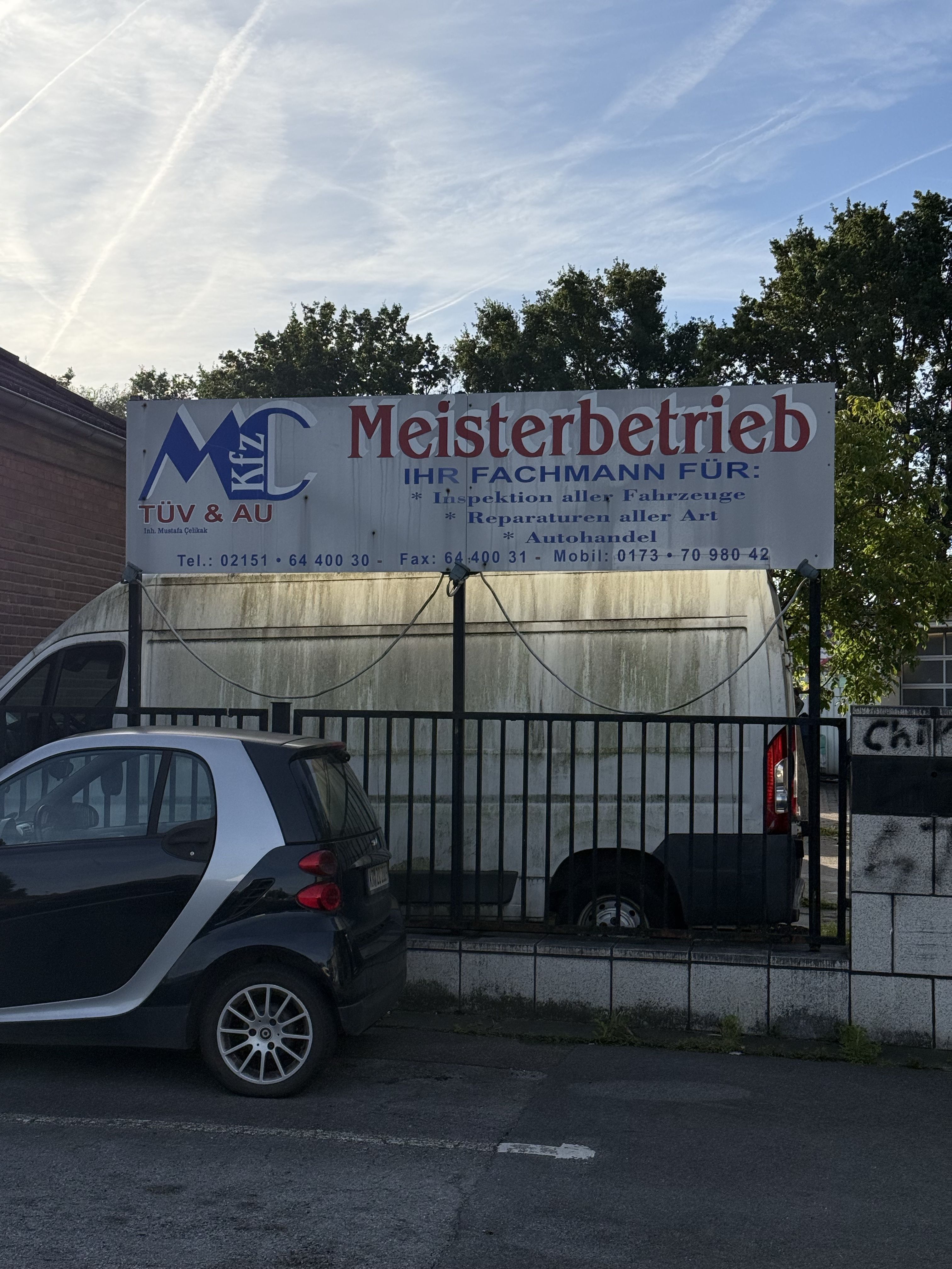 Beispielarbeit von MC - KFZ Meisterbetrieb - veröffentlicht auf Auto-Werkstatt.de