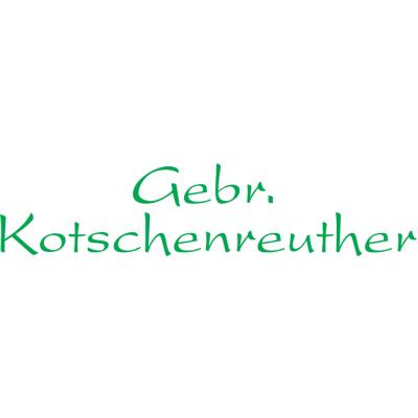 Logo der Firma Gebr. Kotschenreuther aus Steinwiesen auf dem Branchenportal Gartenbau.org