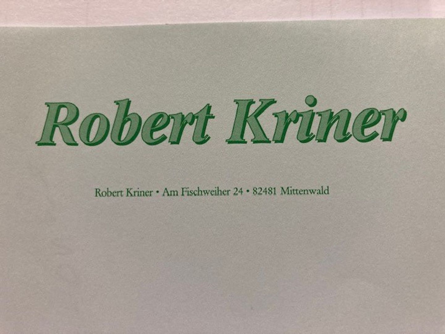 Beispielarbeit von Robert Kriner Heizungen, Öl- u. Gasfeuerung - veröffentlicht auf Sanitaer.org