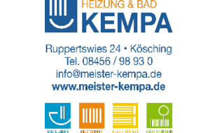 Logo der Firma Kempa Heizungs- u. Sanitärtechnik GmbH aus Kösching auf dem Branchenportal Elektriker.org