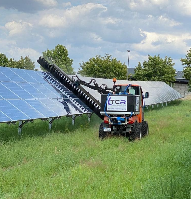 Beispielarbeit von TCR Reinigungstechnik - veröffentlicht auf Solartechnik.org