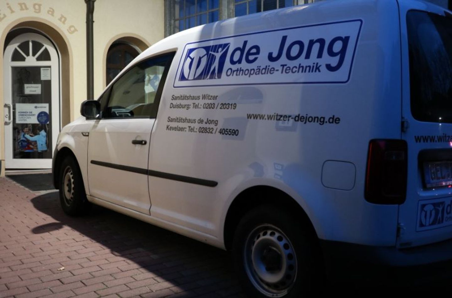 Beispielarbeit von DE JONG Sanitätshaus, Orthopädie-Technik - veröffentlicht auf Sanimio.de