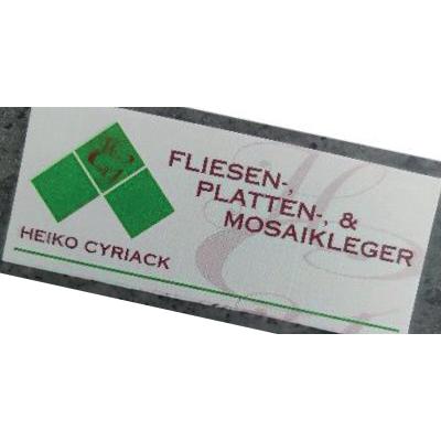 Logo der Firma Fliesen-, Platten- & Mosaikleger Heiko Cyriack aus Neukirchen auf dem Branchenportal Fliesenleger.net