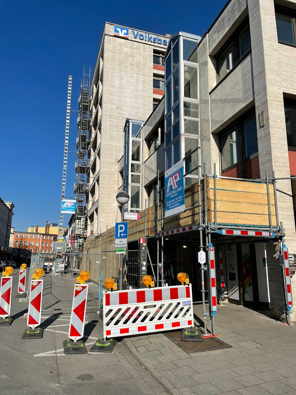 Beispielarbeit von AP Gerüstbau GmbH - veröffentlicht auf Geruestbau.org