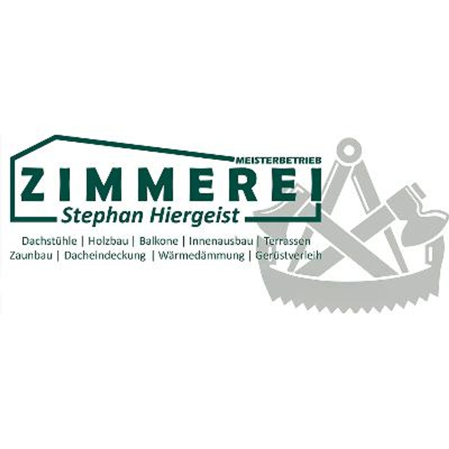 Logo der Firma Zimmerei Stephan Hiergeist aus Ohlstadt auf dem Branchenportal Tischler-Schreiner.org
