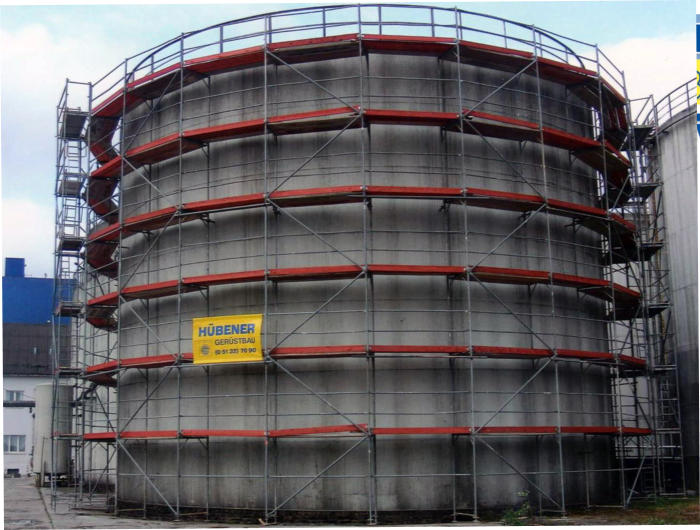 Beispielarbeit von Karl-Heinz Hübener GmbH - veröffentlicht auf Geruestbau.org