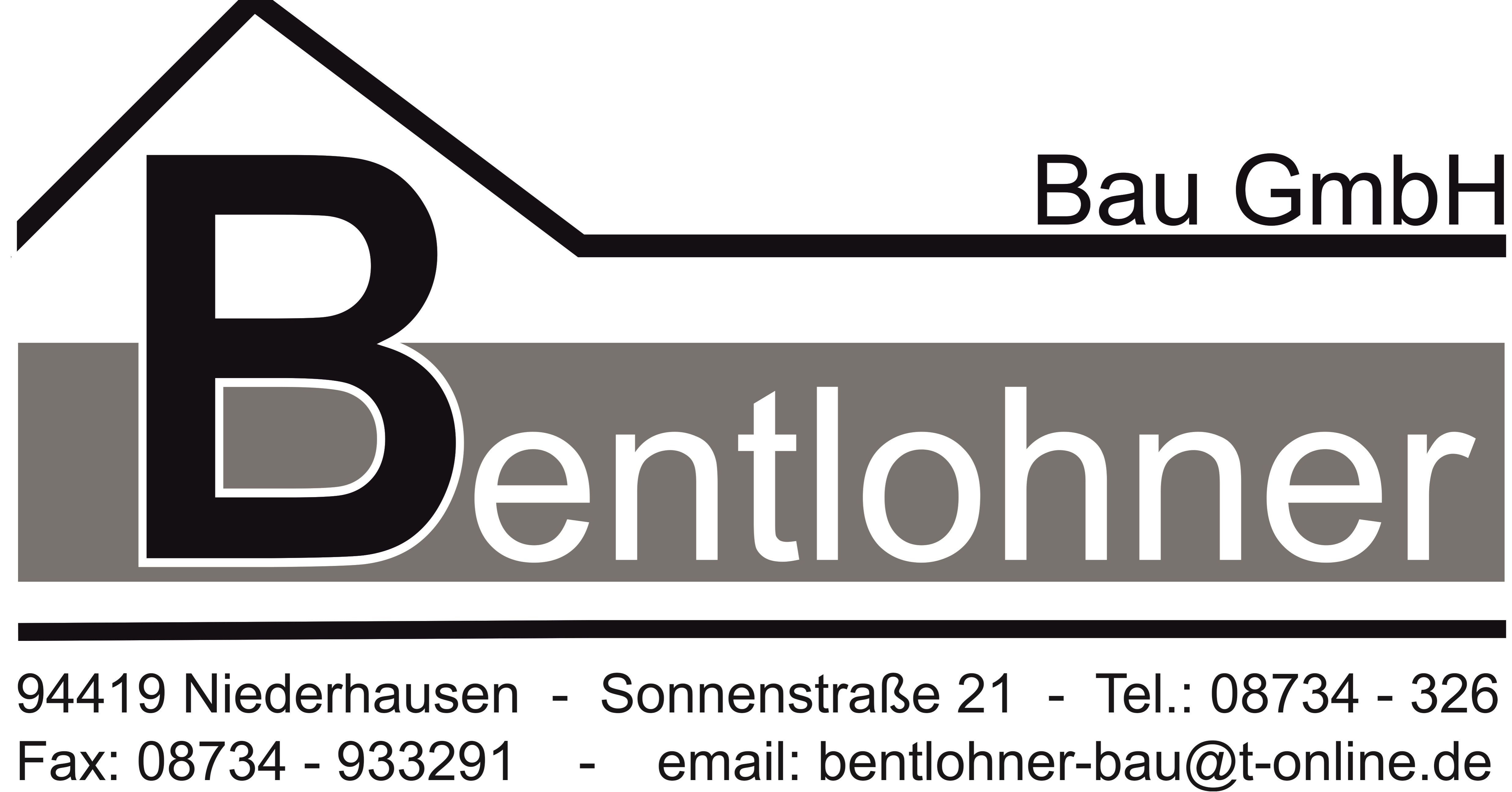 Logo der Firma Bentlohner Bau GmbH aus Reisbach auf dem Branchenportal Bauunternehmen.org