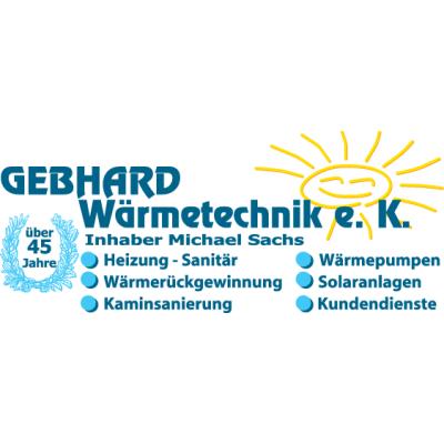 Logo der Firma Gebhard Wärmetechnik aus Stammbach auf dem Branchenportal Sanitaer.org