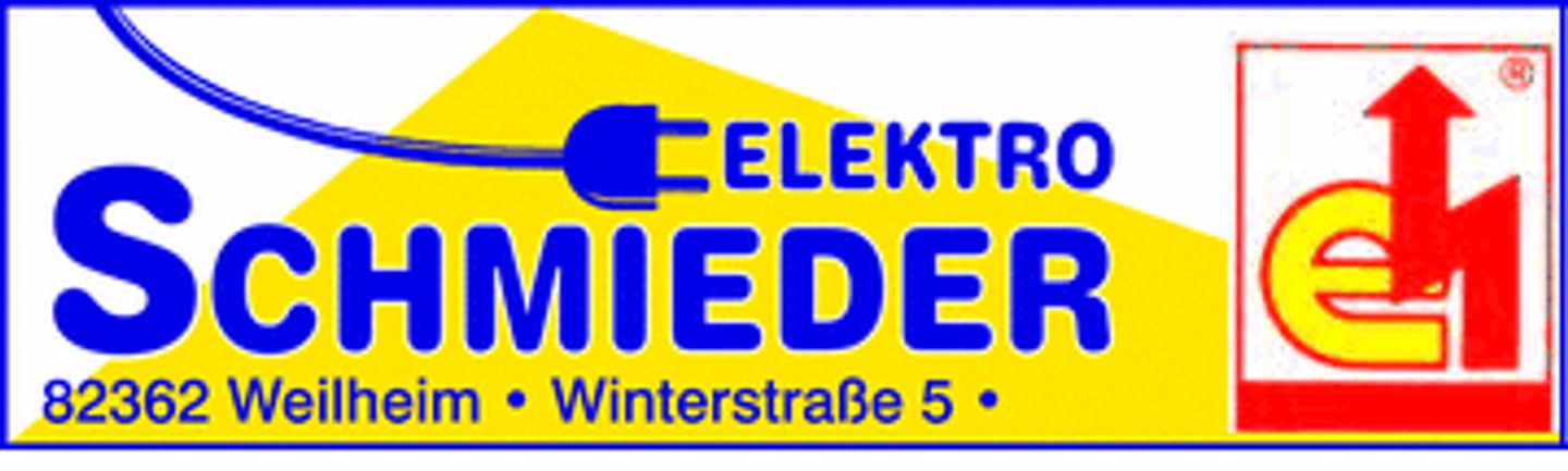Logo der Firma Elektro-Schmieder aus Weilheim auf dem Branchenportal Elektriker.org