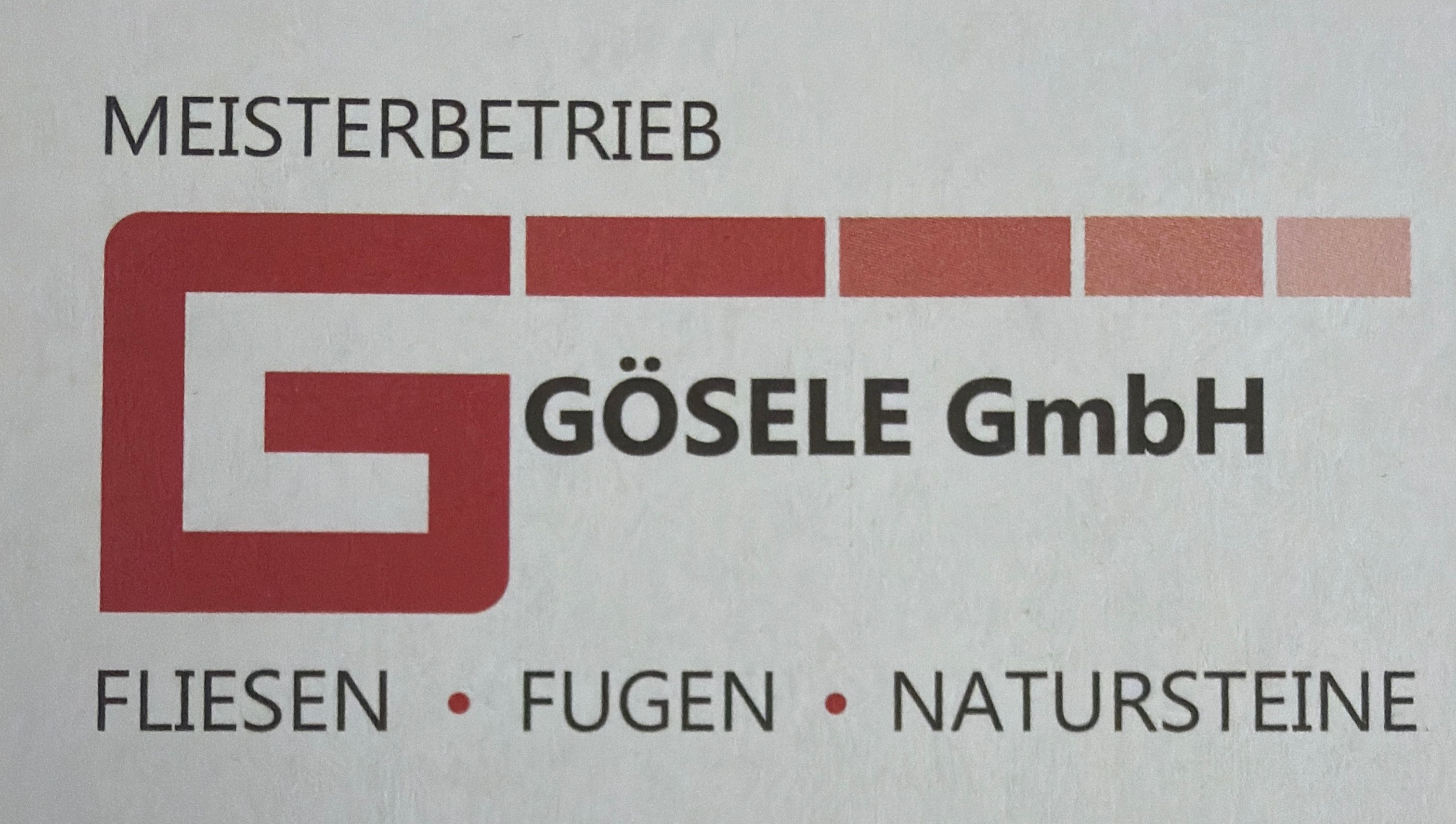Logo der Firma GÖSELE GmbH aus Ellwangen auf dem Branchenportal Fliesenleger.net