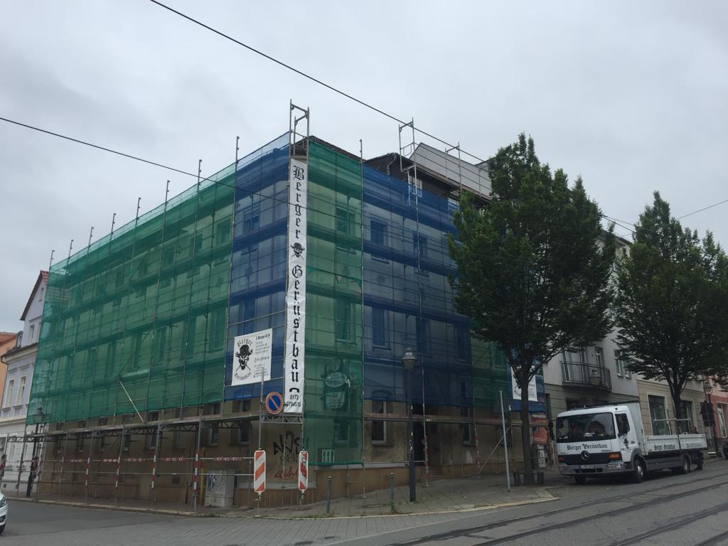 Beispielarbeit von Berger Gerüstbau - veröffentlicht auf Geruestbau.org