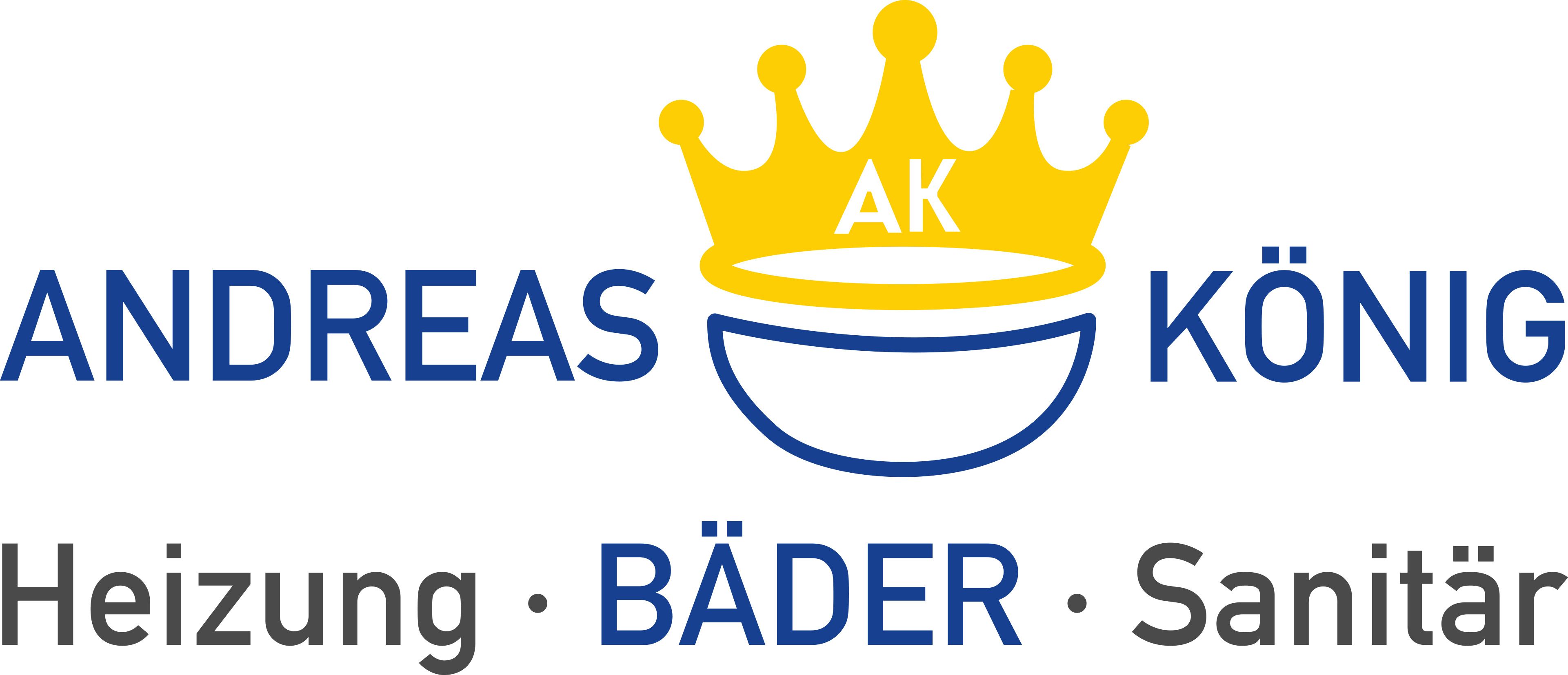 Logo der Firma AK König Andreas Heizung u. Sanitär aus Erlangen auf dem Branchenportal Sanitaer.org
