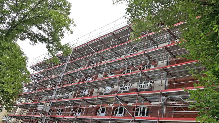 Beispielarbeit von Gerüstbau Iserlohn e. K. - veröffentlicht auf Geruestbau.org