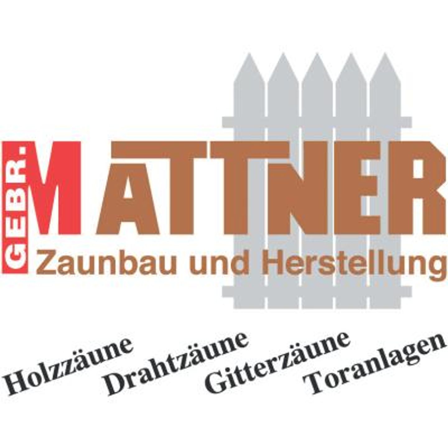 Logo der Firma Gebrüder Mattner GmbH Zaunherstellung und Zaunmontage aus Prem auf dem Branchenportal Schlosserei.net