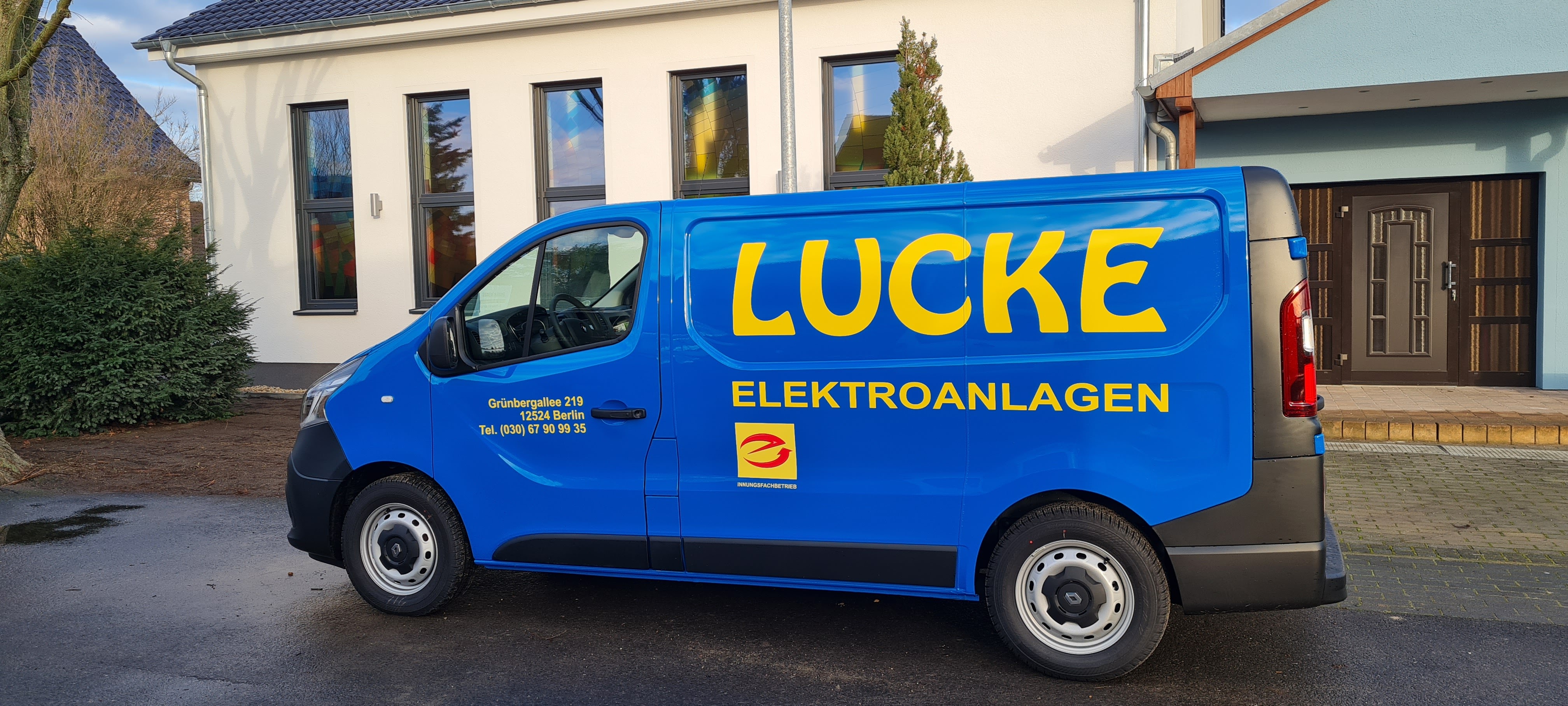 Beispielarbeit von Manuel Lucke - veröffentlicht auf Elektriker.org