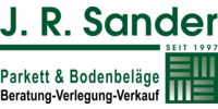 Logo der Firma Sander J. R. Bodenbeläge aus Nierstein auf dem Branchenportal Bodenleger.net