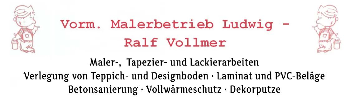 Logo der Firma Malerbetrieb Ralf Vollmer vorm. Ludwig aus Krefeld auf dem Branchenportal Maler.org