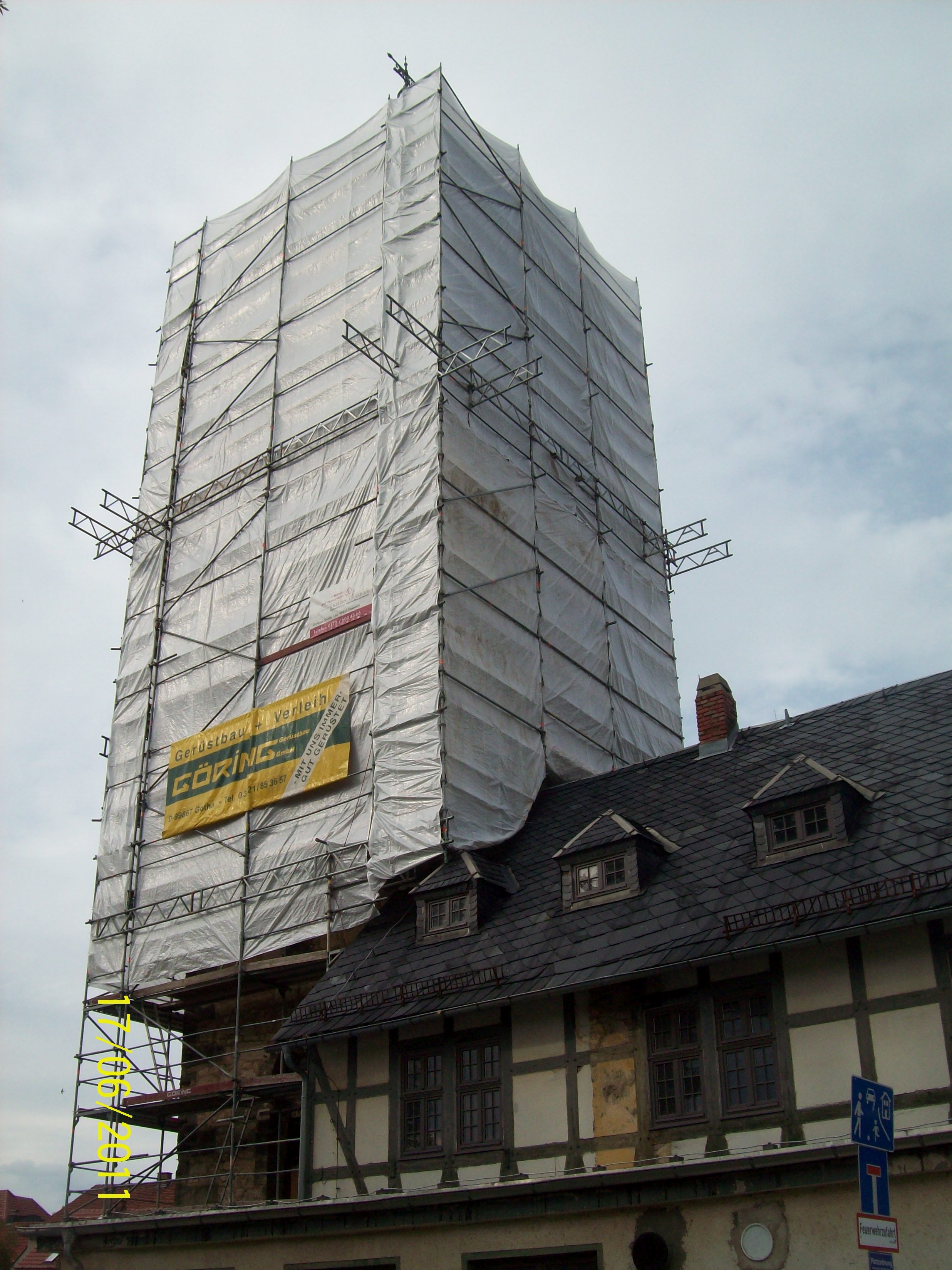 Beispielarbeit von Göring Gerüstbau GmbH - veröffentlicht auf Geruestbau.org