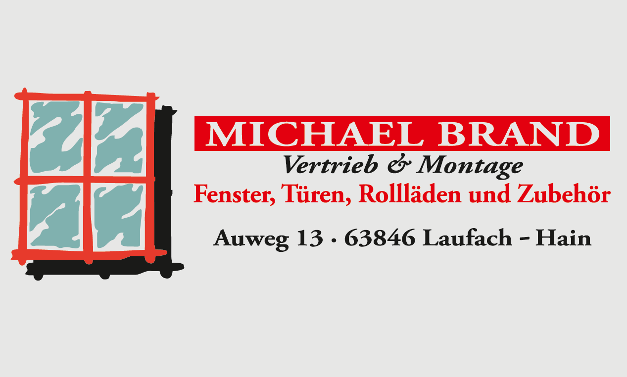 Logo der Firma Brand Michael Fenster und Türen aus Laufach auf dem Branchenportal Glaserei.org