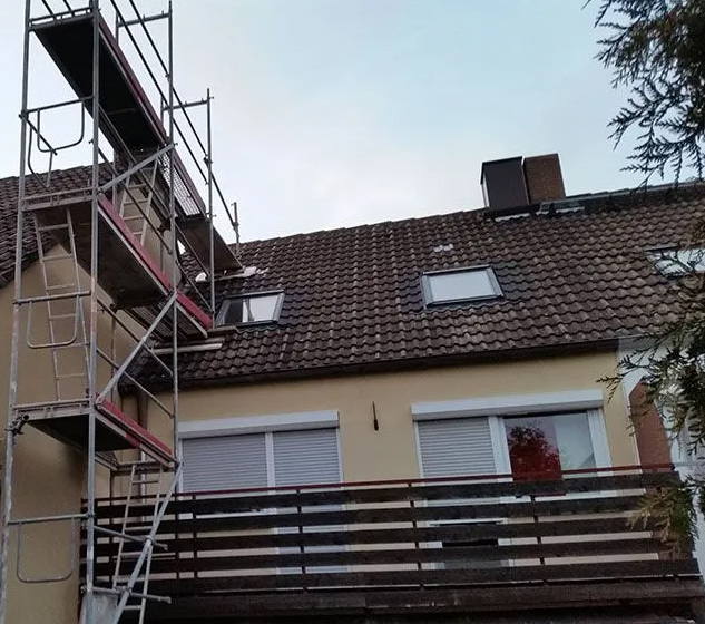 Beispielarbeit von Gerüstbau Klester - veröffentlicht auf Geruestbau.org