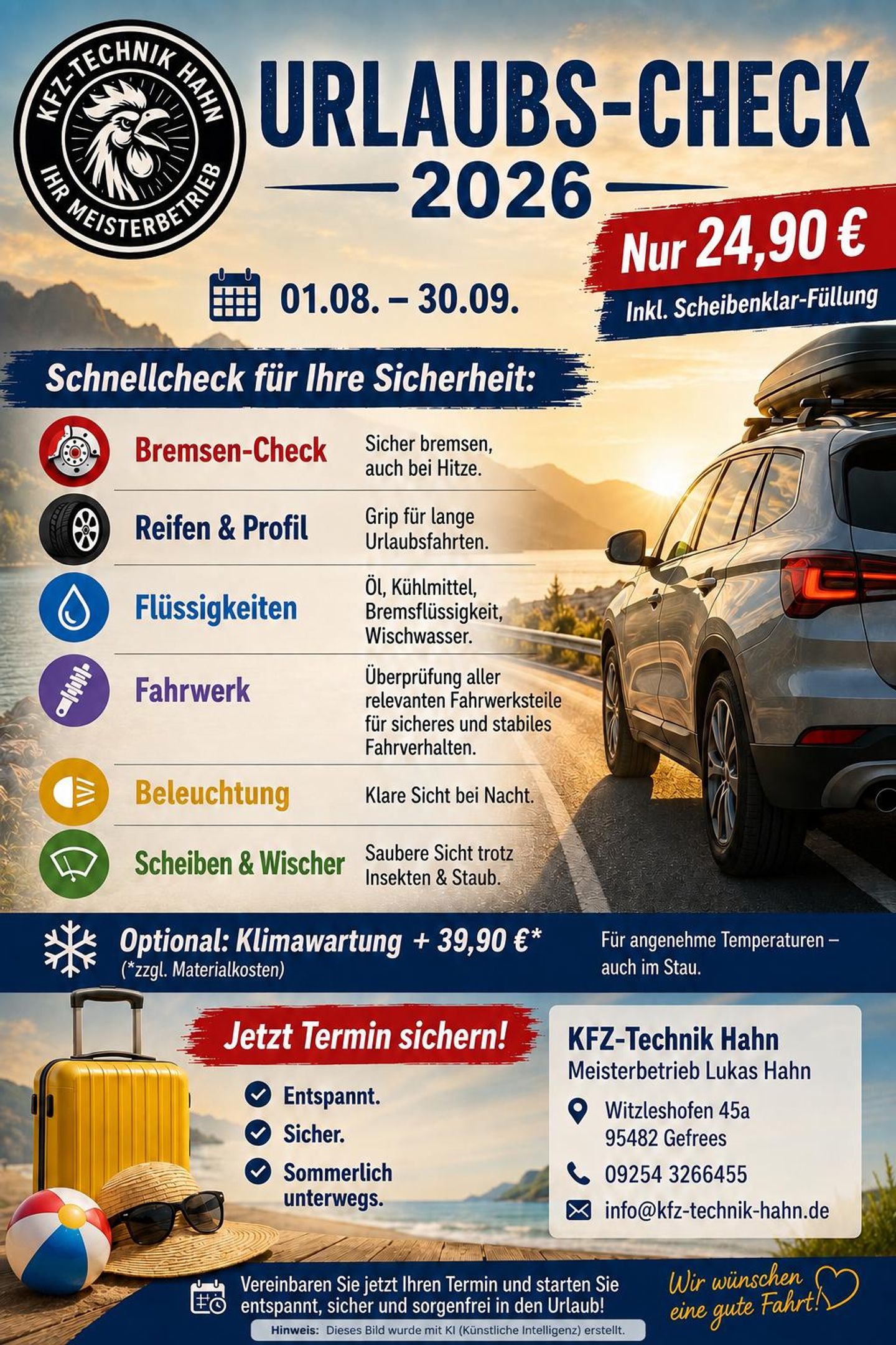 Beispielarbeit von Autozentrum Witzleshofen und KFZ -Technik Hahn - veröffentlicht auf Auto-Werkstatt.de