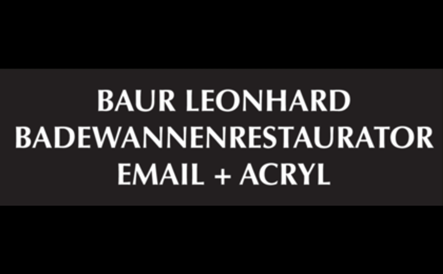 Logo der Firma Badewannenrestaurator Leonhard Baur aus Nürnberg auf dem Branchenportal Sanitaer.org