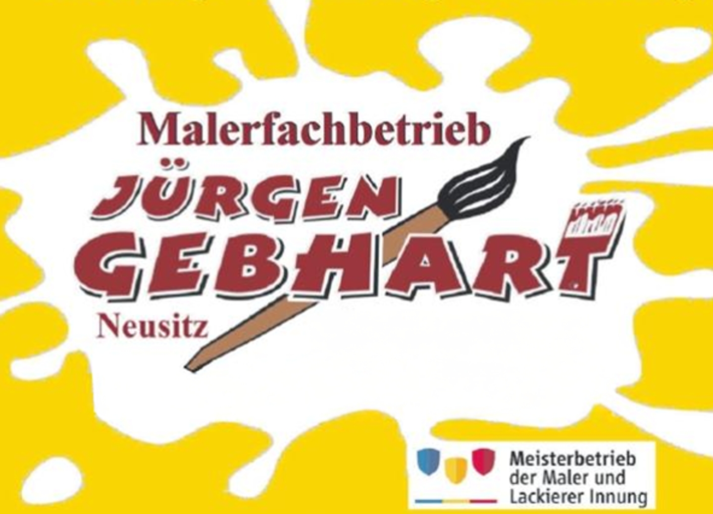 Logo der Firma Malerfachbetrieb Jürgen Gebhart aus Neusitz auf dem Branchenportal Maler.org