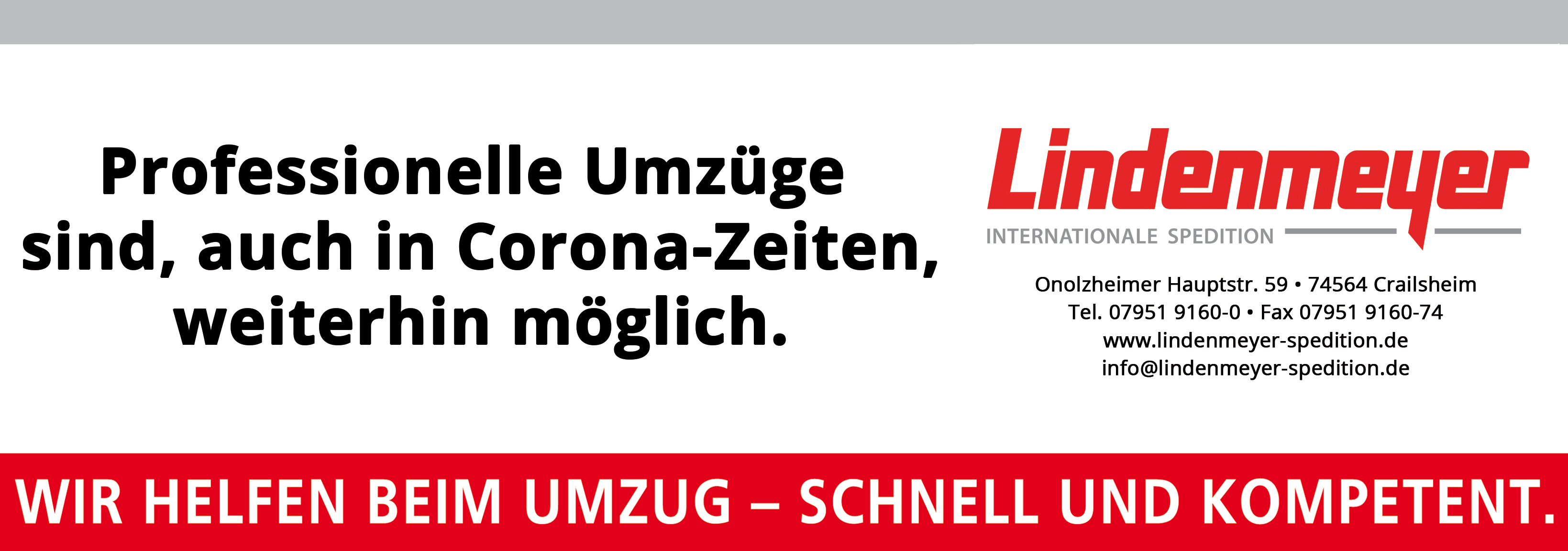 Beispielarbeit von Spedition Lindenmeyer GmbH & Co. KG - veröffentlicht auf Hausmeisterdienste.net
