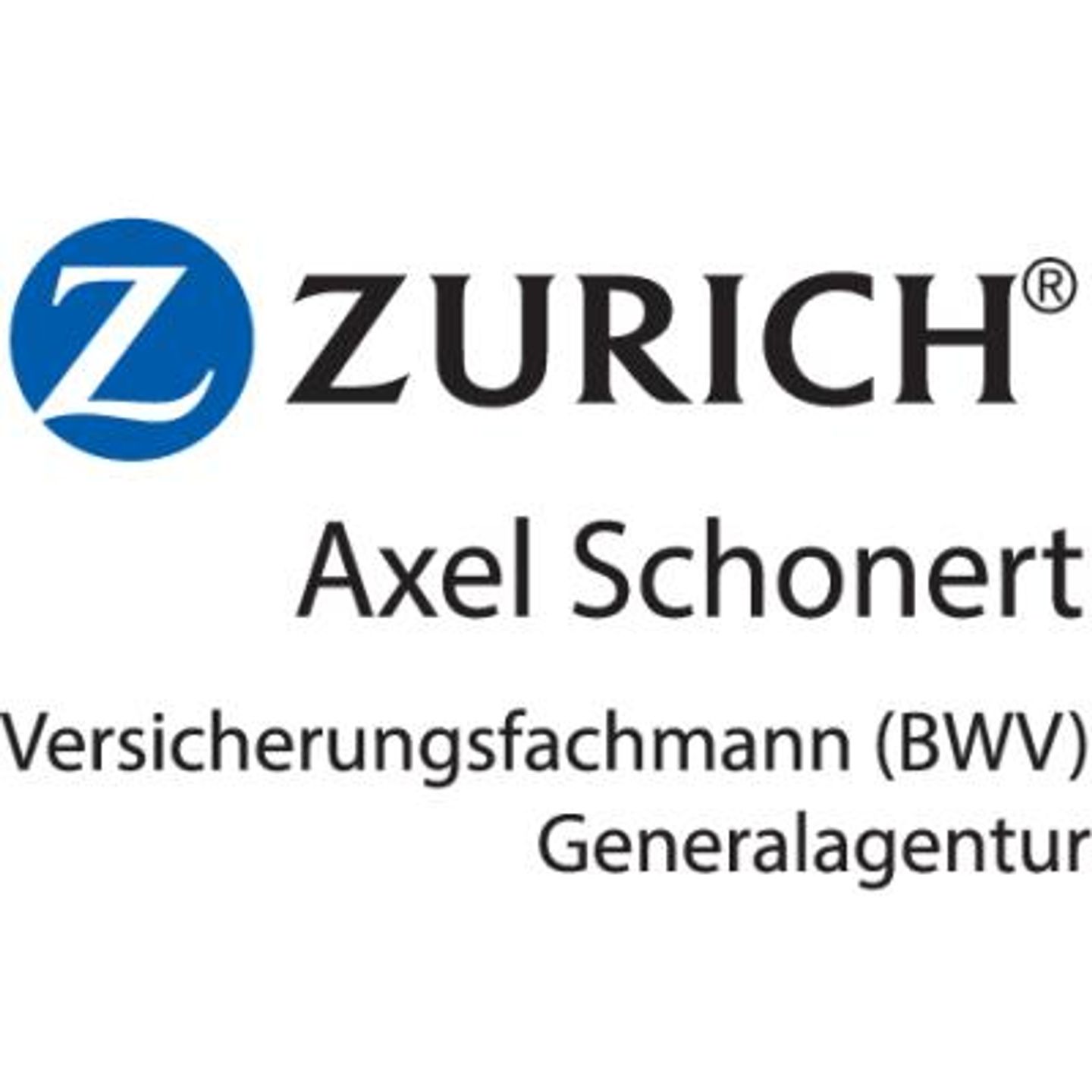 Logo der Firma Zurich Versicherung Axel Schonert aus Niedergebra auf dem Branchenportal Finanzberater.net