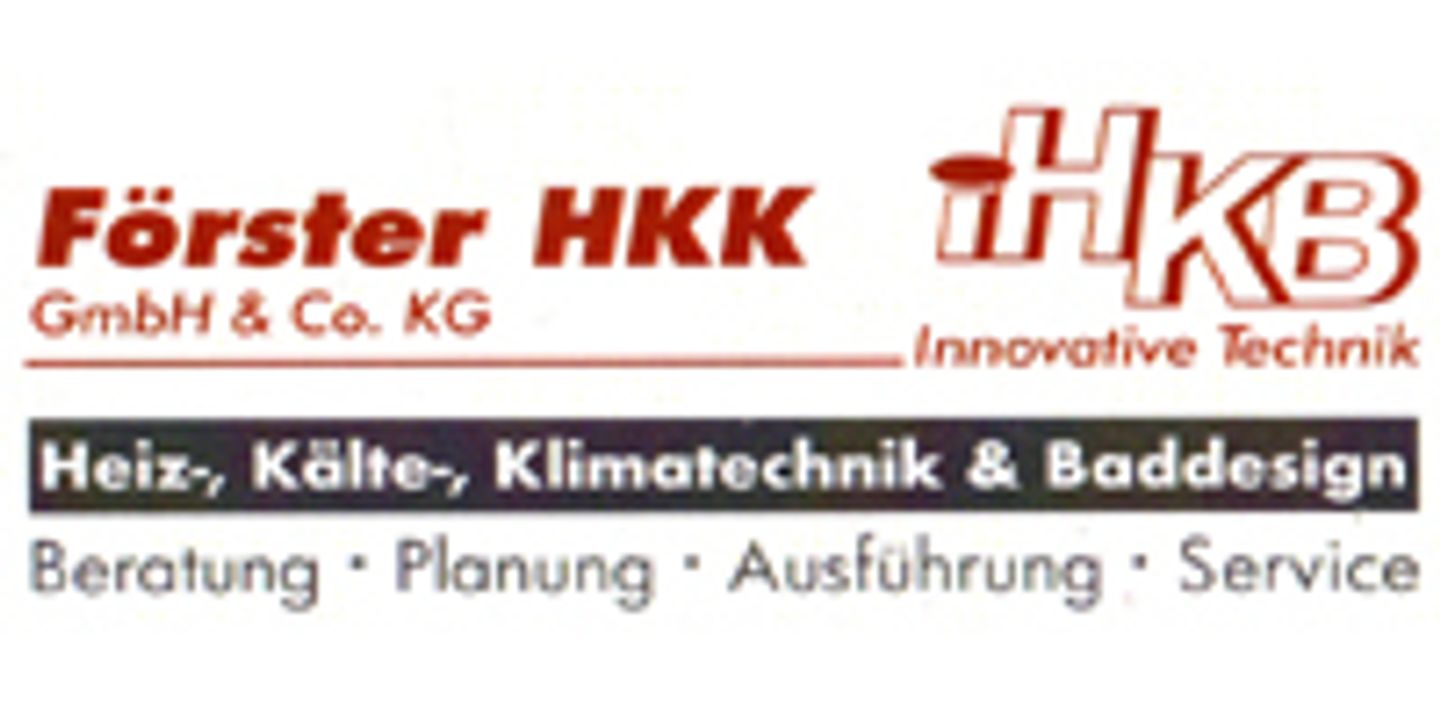 Logo der Firma Förster HKK GmbH & Co.KG aus Erfurt auf dem Branchenportal Heizungsbau.net