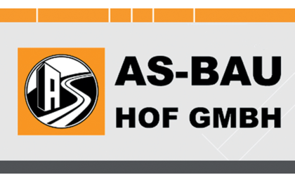 Logo der Firma AS-BAU HOF GMBH aus Hof auf dem Branchenportal Bauunternehmen.org