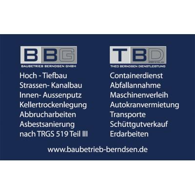 Logo der Firma TBD Theo Berndsen Dienstleistungen aus Emmerich auf dem Branchenportal Bauunternehmen.org