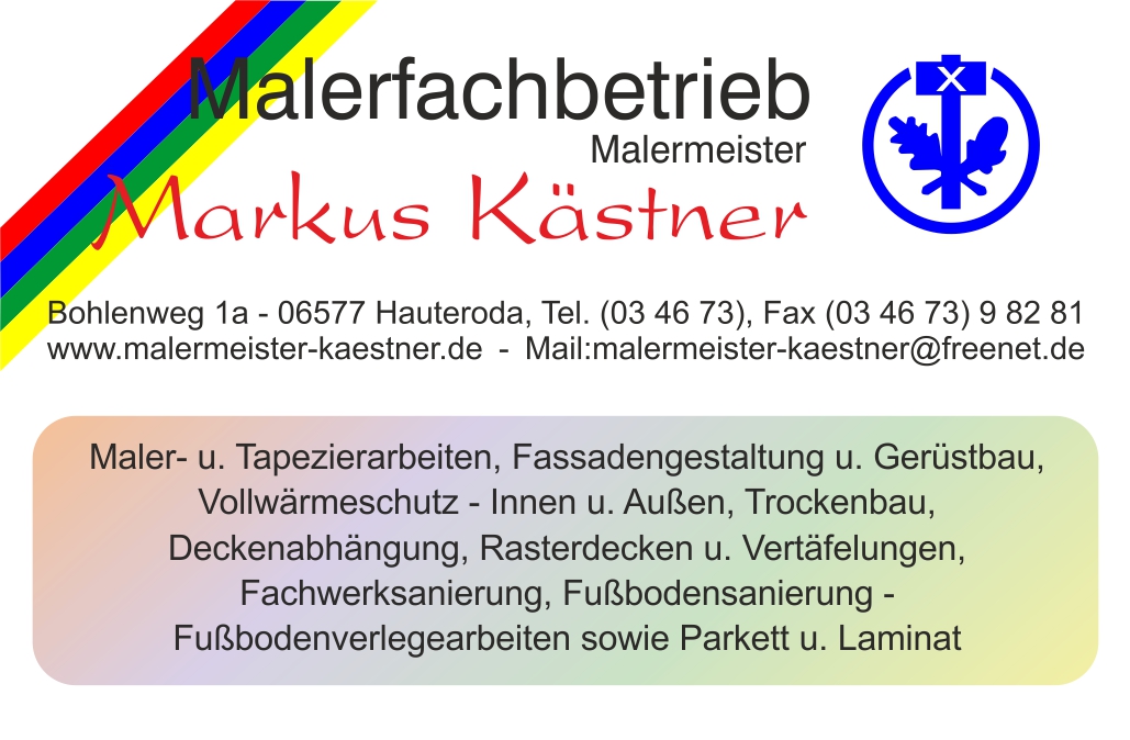 Beispielarbeit von Kästner Markus Malermeister - veröffentlicht auf Maler.org